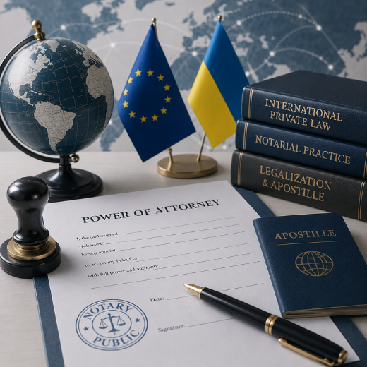 Міжнародні довіреності і засвідчення повноважень